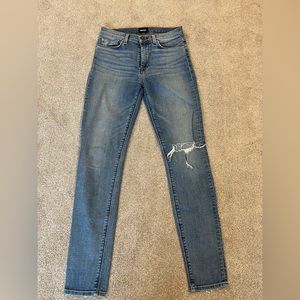 Hudson Barbara High Rise Super Skinny Ankle Jean